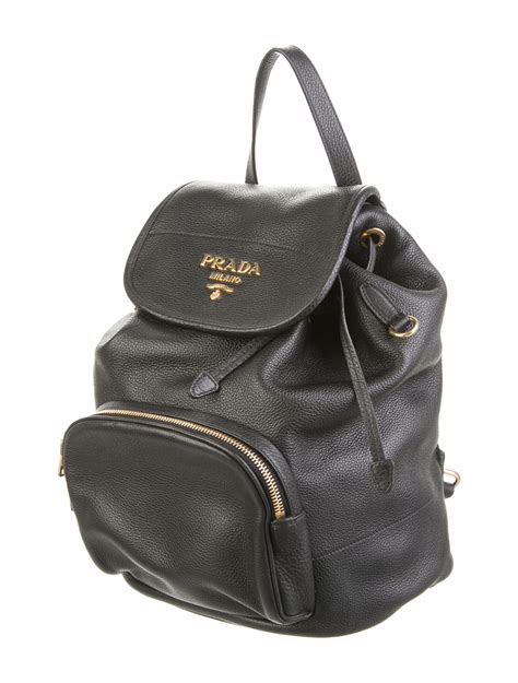 prada vitello daino backpack|real real Prada vitello daino.